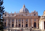 The famous St. Peter's Basilica