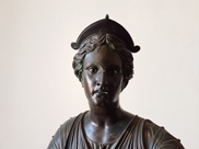 Bronze statue of Diana from Pompeii now in the Archaeological Museum of Naples