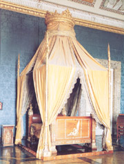 The bedroom of the king of Naples Francesco II