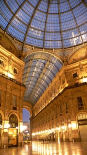 Galleria Vittorio Emanuele II by night