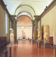 Le statues in the Accademia Gallery