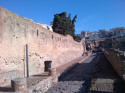 A street in Herculaneum