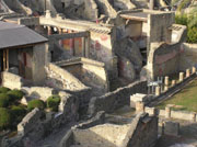 Example of Roman house in Herculaneum