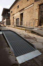 An old street in Pompeii ruins