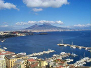 Gulf of Naples with Vesuvius