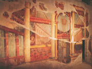 Oplontis-Herculaneum-Pompeii tour with TREDYTOURS: A nice fresco from the villa of Oplontis 