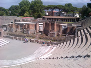 The theatres in Pompeii