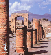 Columns of the Forum of Pompeii