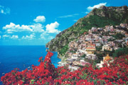 Positano and its colours