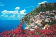 Positano and its colours
