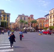 Piazza Tasso, center of Sorrento