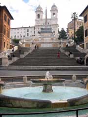 The Spanish steps