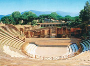 The Large Theatre in Pompeii