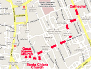 ITINERARY OF THE WALKING TOUR OF HISTORIC CENTER OF NAPLES