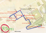 Itinerary of Pompeii with wheelchairs