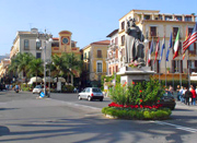 Tasso Square, the centre of Sorrento