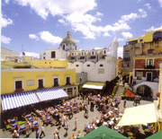 The main square of Capri