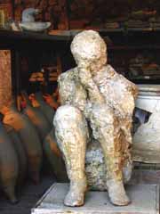 Example of plaster cast