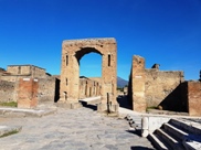 A panoramic view inside the Pompeii ruins