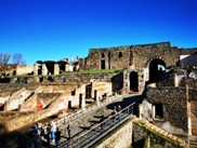 Porta Marina, main entrance in Pompeii ruins