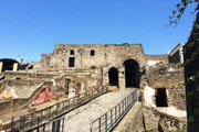 Porta Marina was one of the eight gates of Pompeii
