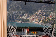 Champagne from the Hotel San Pietro Positano