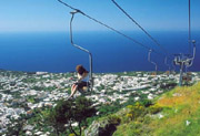 View from the chairlift at Anacapri