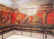 The Room of Misteries in Pompei