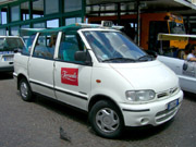 Typical taxi of Capri island