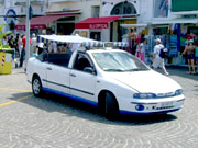 Typical taxi of the island of Capri