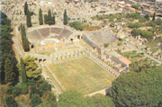 The theatres in Pompeii