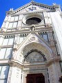 The beautiful Basilica of the Holy Cross