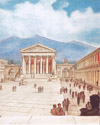 Reconstruction of the Forum and the Temple of Jupiter before 62 A.D.