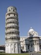 The famous Leaning Tower of Pisa