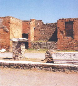 TEMPLE OF THE PUBLIC LARES - POMPEII